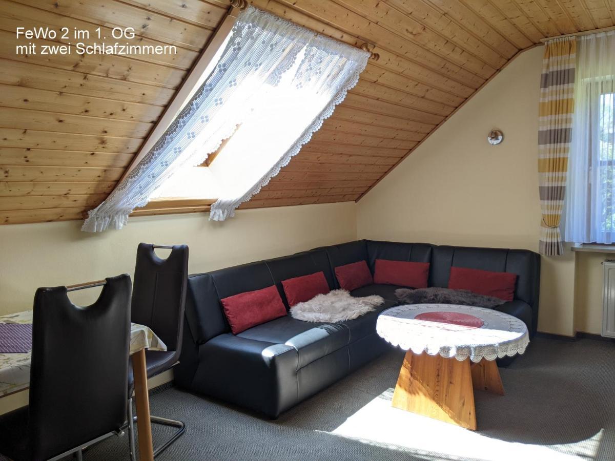 Ferienwohnung "Am Muschwitztal" Bad Steben / Carlsgrun Kültér fotó